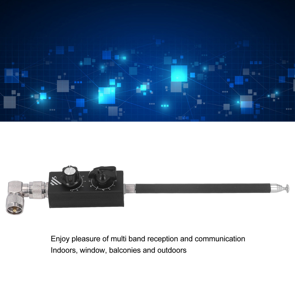 SALE QRP Shortwave Antenna HF Full Band Tuned FM Aviation UV for Signal Reception  Shortwave Antenna