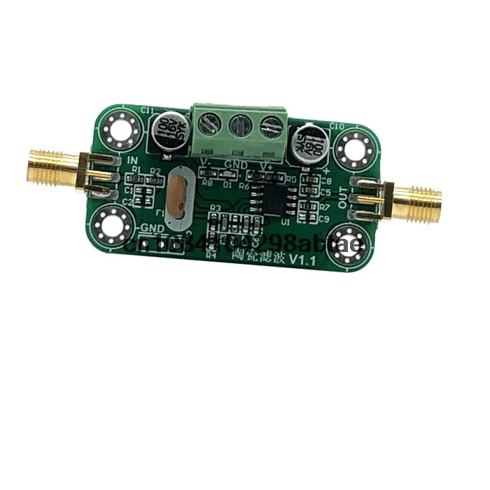 10.7MHz Narrowband Bandpass Filter Ceramic Filter 2017F Intermediate Frequency Filter