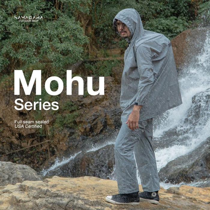 Jas hujan tromax mohu ponco daypack - raincoat ponco jaket celana