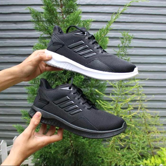 Original Sepatu Sneakers Pria Pro Att Pi 600 / Sepatu Kerja Pria / Sepatu Sekolah Hitam / Sepatu