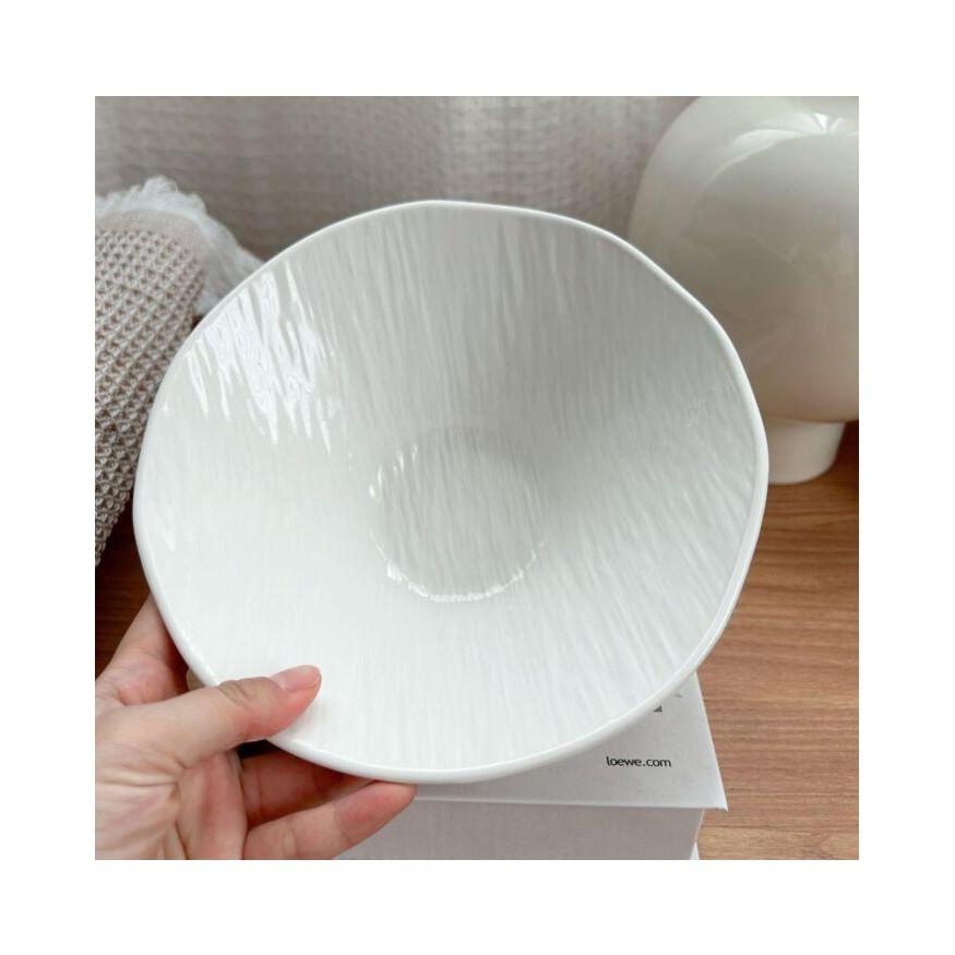 $+$+$+$+] Mangkok Makan Keramik Motif Tekstur Batu Kasar Mangkuk Ricebowl Keramik Motif Batu