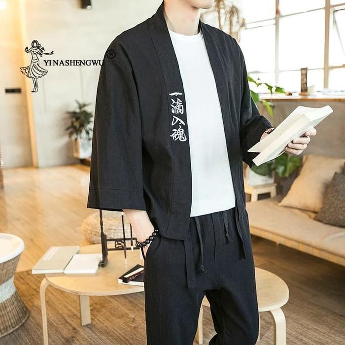 SALE BLAZER CARDIGAN JEPANG YUKATA PRIA