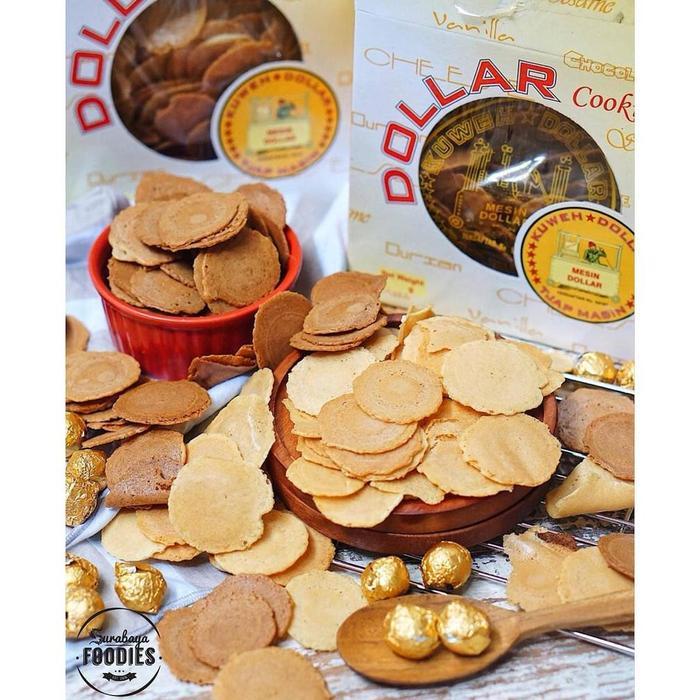 Halal Kuweh Dollar / Kue Cookies Dollar Tjap Masin Aneka Rasa