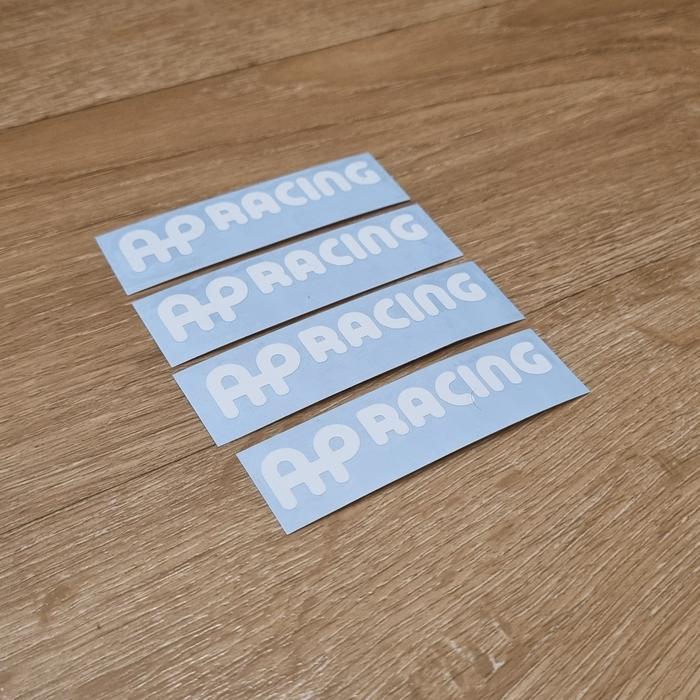 Stiker AP RACING untuk caliper rem mobil big brake kit BBK