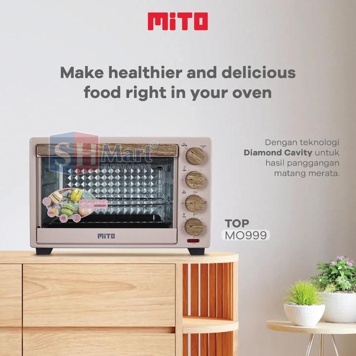 Mito Mo 999 Oven Listrik Lowwatt 28 Liter Mo999 (Medan)