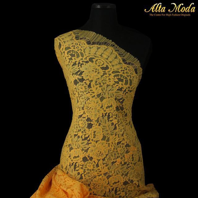 KOMPLIT Brokat Perancis Yellow Canary (3M) (Alta Moda)