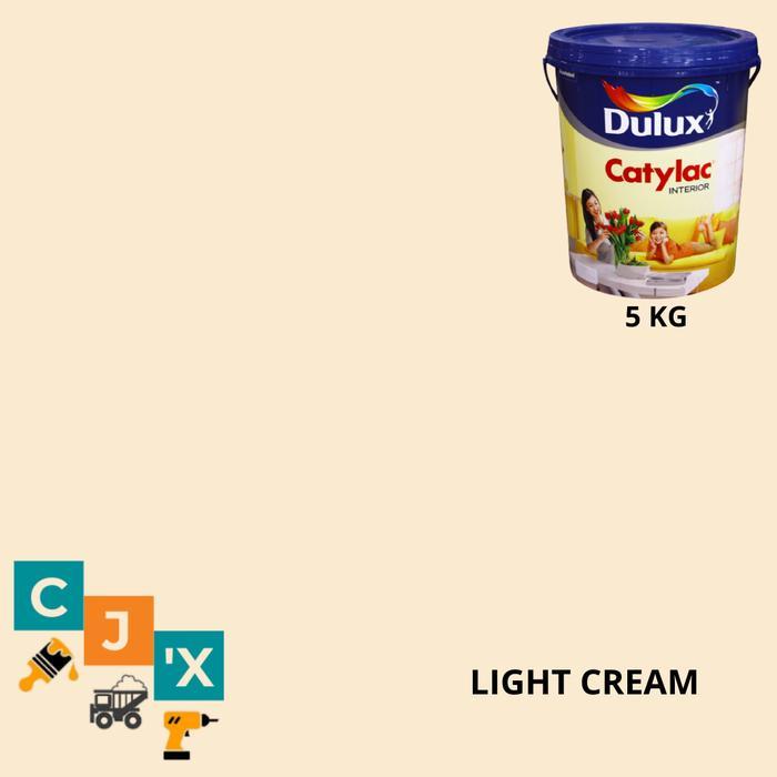 Light Cream Catylac Tinting - Cat Tembok Dulux Catylac Interior 5 Kg