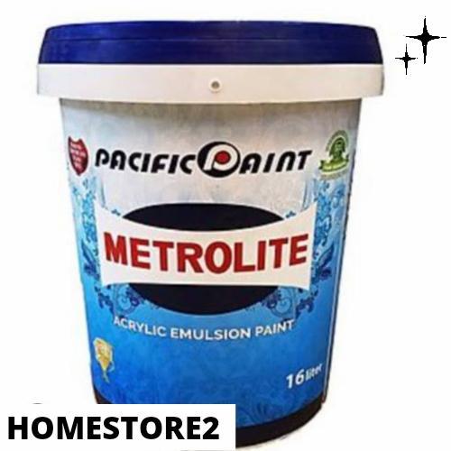 Cat Tembok Dalam Metrolite Putih Kebiruan 1 Pail - 25Kg
