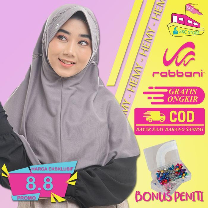 TERLARIS SKC - Kerudung Rabbani Asli HEMY jilbab instan Rabbani Kerudung READY STOCK