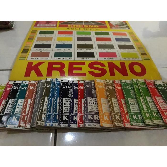 Wantex atau wenter pewarna pakaian jeans kain