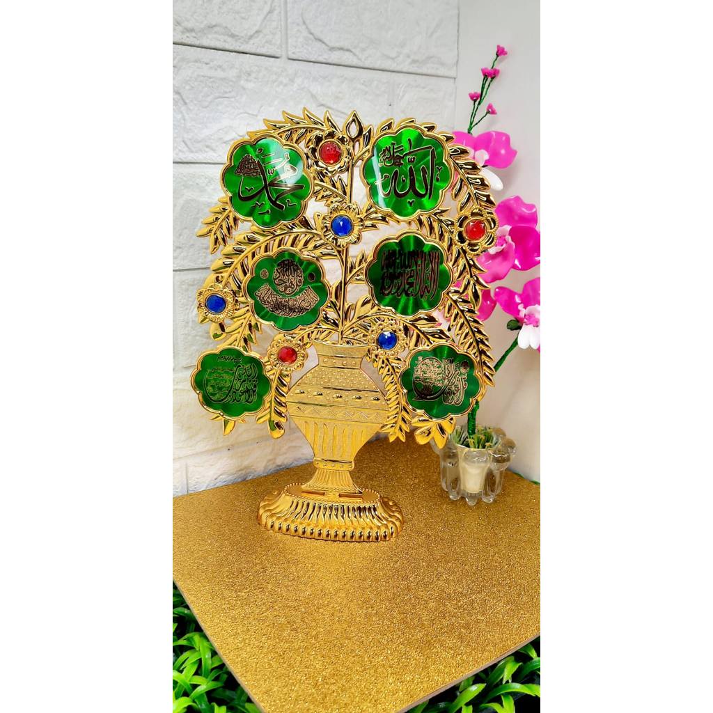 Promo Termurah Pajangan Kaligrafi Hiasan Lemari kristal | Kaligrafi ayat Kursi | hiasan kaligrafi is