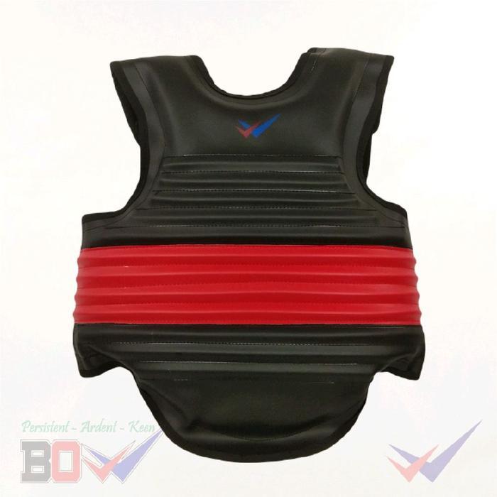 qzy1- Body Protector Silat Tebal Pelindung Badan Dada Tarung 2V Kualitas Jawara Dewasa