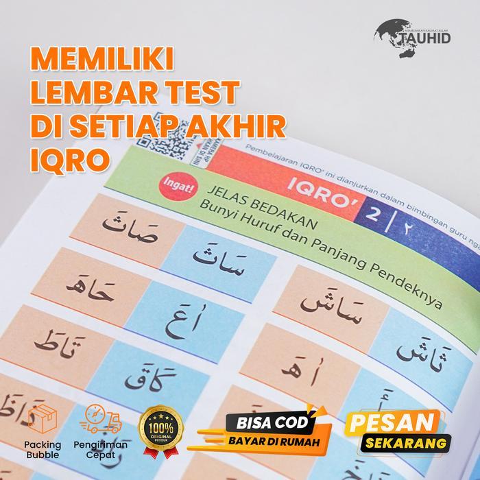 Sedia Bundling Duo Latin 4 Code A4 + Iqro QR - Mushaf Alquran Latin dan Terjemahan - Alqosbah