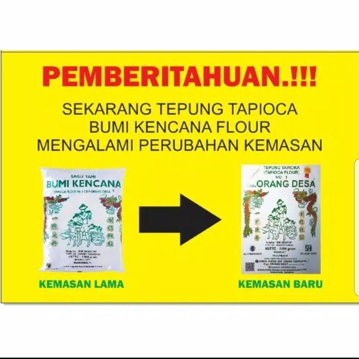 swwf- Sagu Tani Bumi Kencana Cap Orang Desa 1 Kg- Eceran