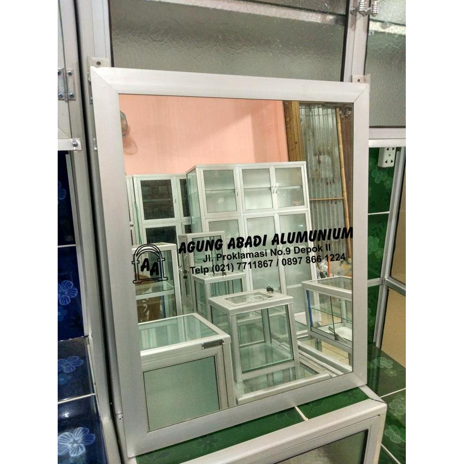 Kaca Cermin Bingkai Alumunium Special
