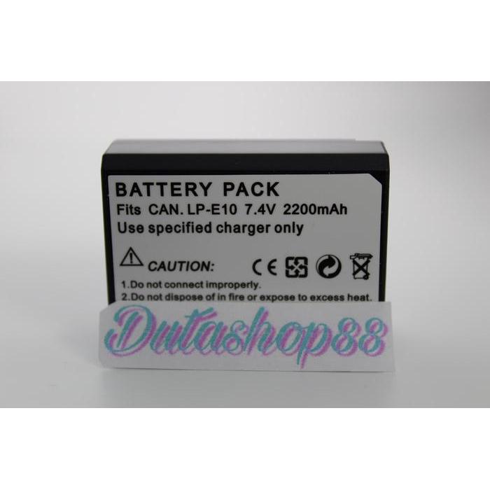 p8gk- Baterai Canon Lp-E10 For Canon Eos 1100D / Eos 1200D / Eos 1300D