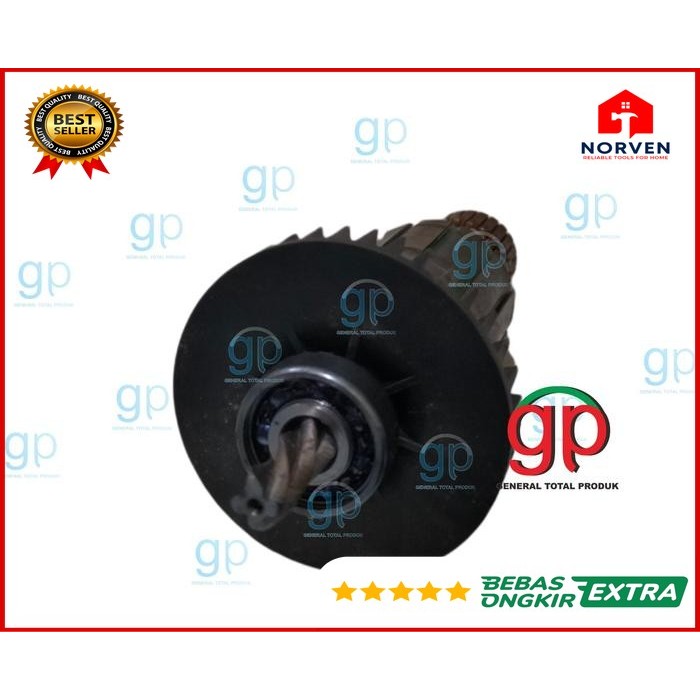 Armature Makita 6409 / 6410 Untuk Mesin Bor 10MM Original