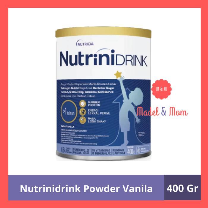NUTRINIDRINK POWDER 400 GR NUTRICIA - Susu Saja