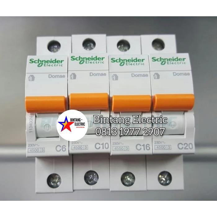CUCI GUDANG MCB 16A DOMAE SCHNEIDER