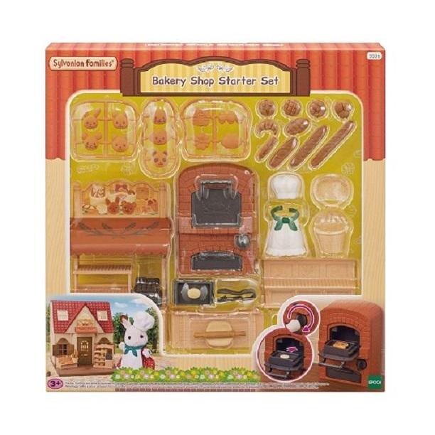 Mainan Koleksi Sylvanian Families Bakery Shop Starter Set