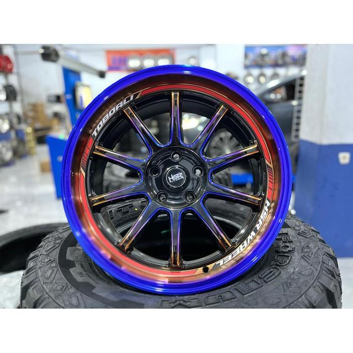 Velg Racing HSR Ring 17 Rainbow BUat Innova Rush Terios dll - HSR TOBOALI