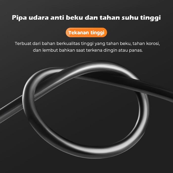 NEW Pompa Angin Kaki/Pompa Kaki/Pompa Ban Mini Foot Pump Portable High Pressure Pompa Angin Kaki