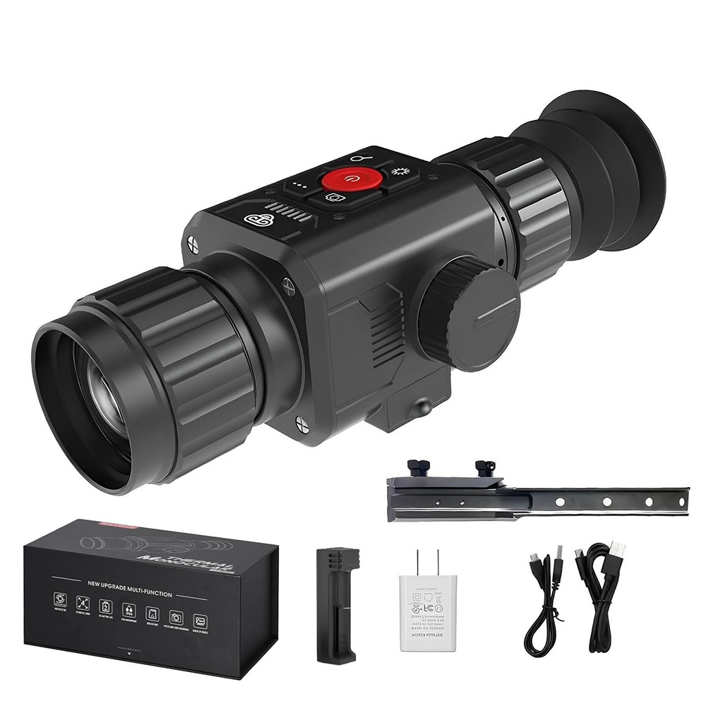 TERBARU Thermal Imaging RifleScope GR225 Infrared Night Vision Aiming for Hunting Outdoor Adjustable