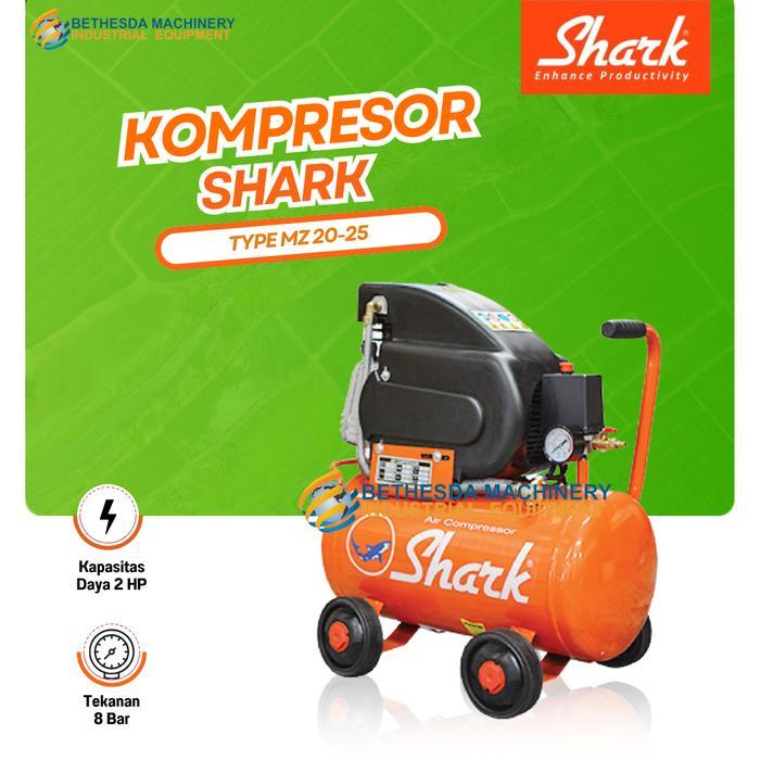 Shark Kompresor Udara 2 HP Kompresor Portable MZ 2025 2HP