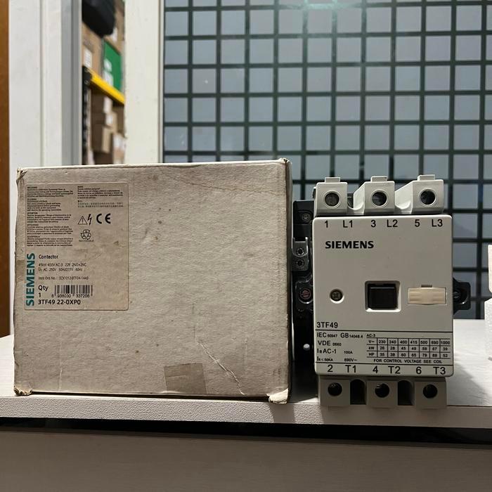 KONTAKTOR / CONTACTOR SIEMENS 3TF49 22-0XP0 100A