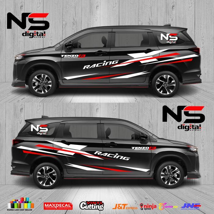 Stiker Mobil Xenia Hitam Lama Sticker Daihatsu Xenia Simple
