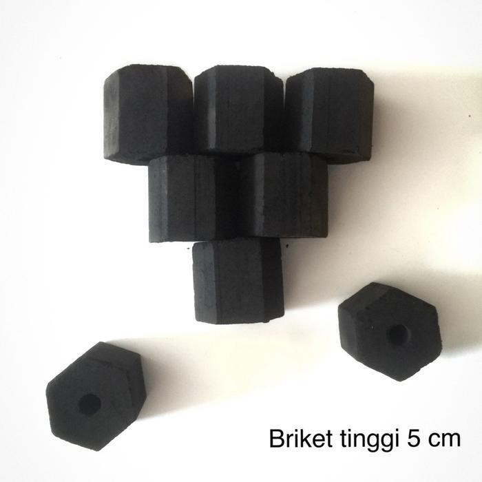 Briket hexagonal 1kg / arang briket hexagonal 1kg