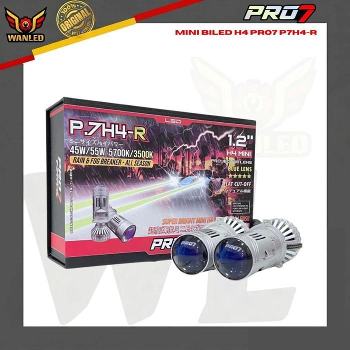MINI BILED PRO7 PROJECTOR BILED PRO7 P.7H4-S SIMPEL CLEAN DAN PNP H4 ORIGINAL PRO7 LED H4 PNP - PRO7