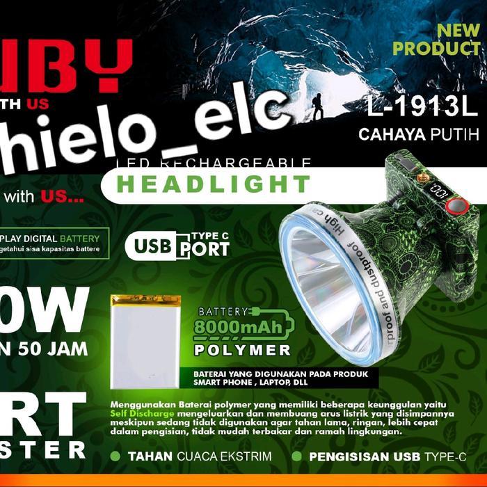 NEW SENTER KEPALA LUBY L1913 80W ,SENTER HEAD LUBY 80WATT L 1913 ,HEAD LIGHT LUBY 1913 80W ,SENTER