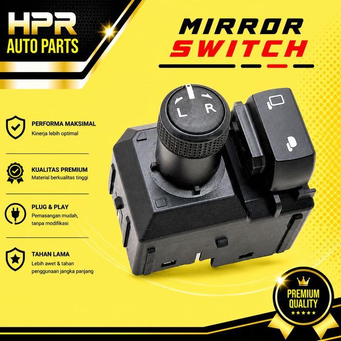 Switch Mirror Retract Outer Penggerak Kaca Spion - Innova Reborn V Q Venturer 84872-0K070 -- Czs50