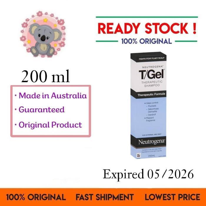 Neutrogena T/gel therapeutic shampoo psoriasis dermatitis dandruff