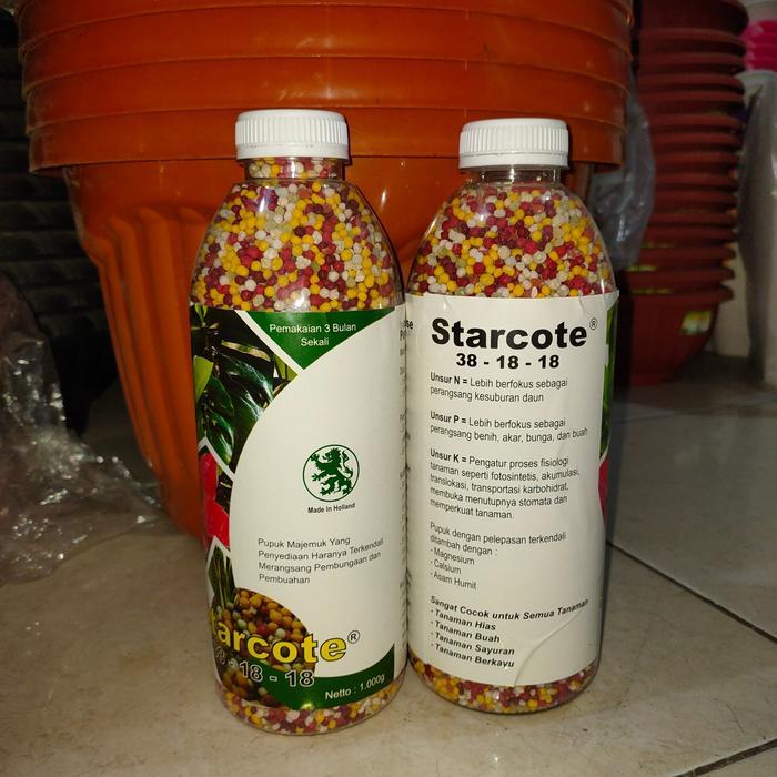 PROMO pupuk slow release starcote daun/pupuk daun slow release 1000gr
