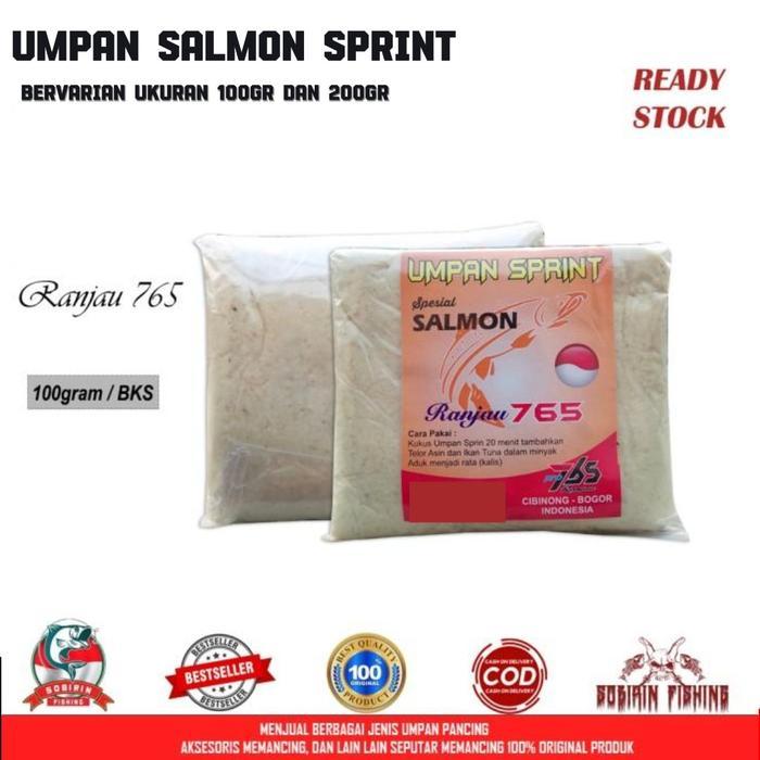Umpan salmon sprint ranjau 765 - umpan dasaran ikan mas