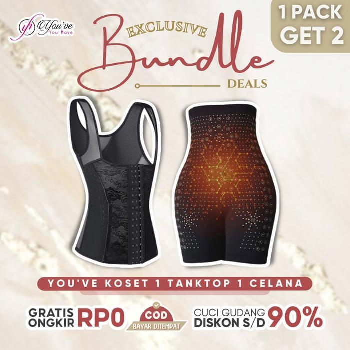 Sorella - Exclusive Paket Longtorso + Celana Korset Boxer