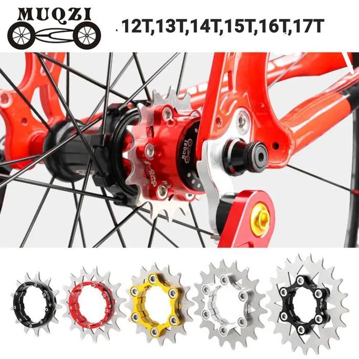 Muqzi Cog Single Speed Adaptor Gear Single Speed Sepeda Bmx Fixie Mtb