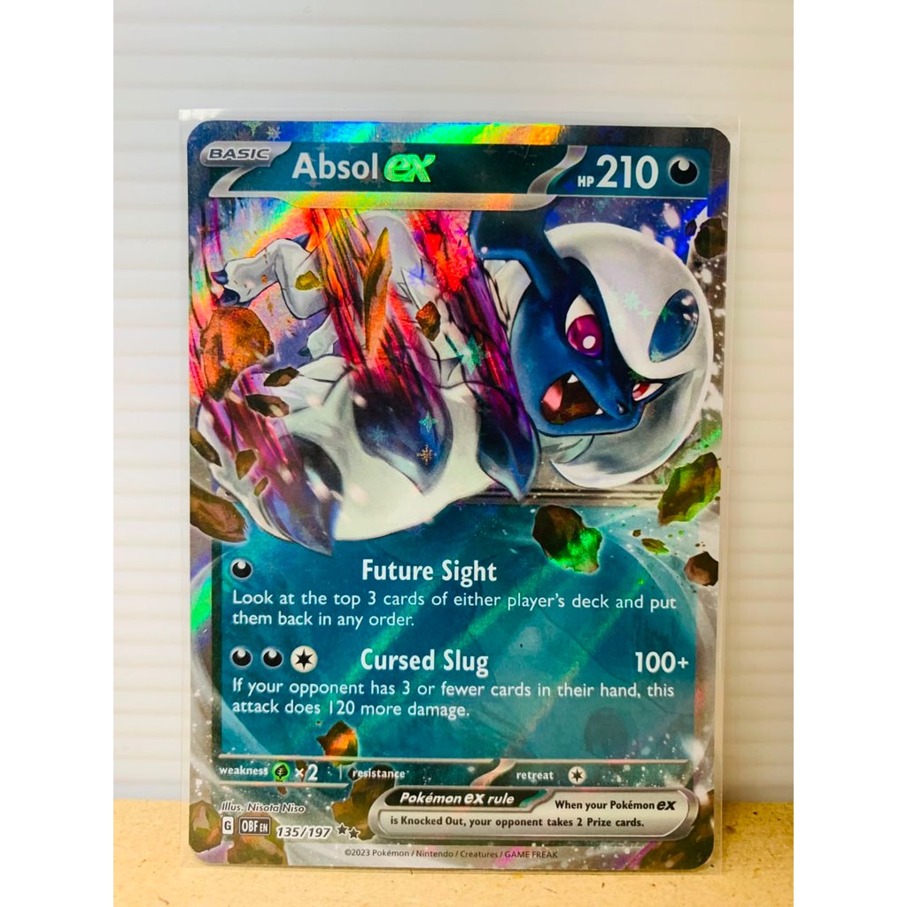 Absol ex #135 Pokemon Obsidian Flames