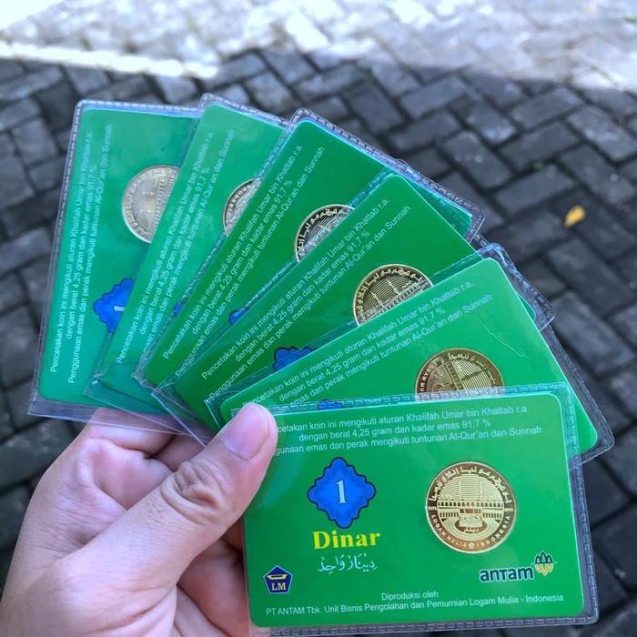 OBRAL KOIN 1 DINAR ANTAM 4,25 Gram