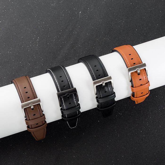 STRAP SMARTWATCH KULIT UNIVERSAL 22MM QUICK RELEASE MICROFIBER LEATHER STRAP UNIVERSAL QUICK RELEASE