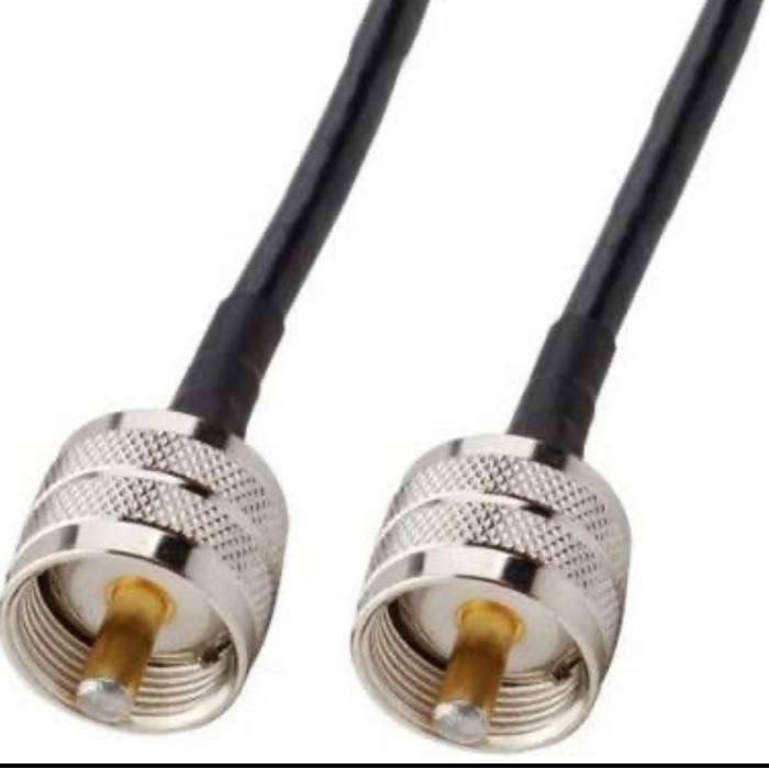 Terlaris Kabel Jumper Rg58 UHF male ke UHF male Panjang 50Cm SALE