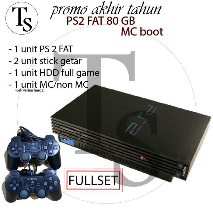 PS2 hardisk 80GB - PS 2 HDD 80 GB Promo murah Lengkap