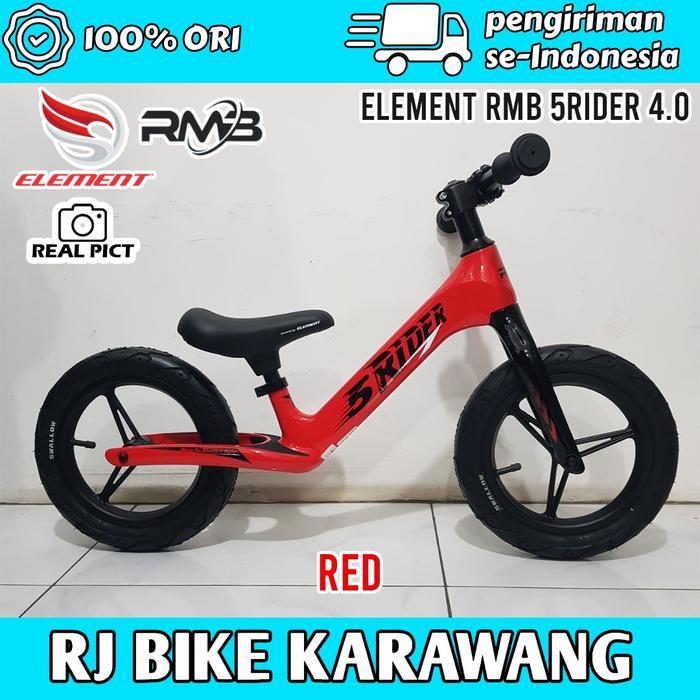 Bisa Gosend Sepeda Anak Pushbike Push Bike Balance Bike Element Rmb 5Rider 4.0 Magnesium Frame