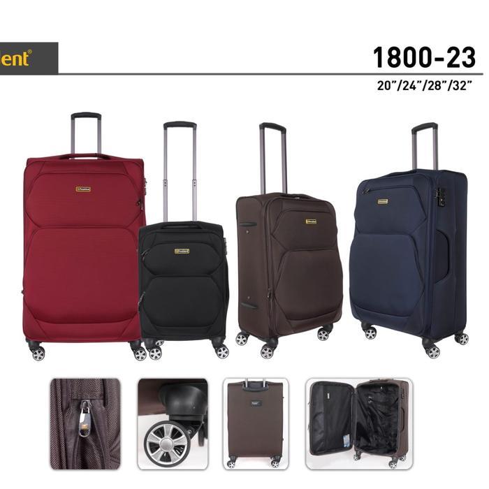 Koper President Koper Kanvas 20 Inch - 24 Inch Tsa Lock Expanding 4 Roda 360 Rotasi Dapat Diperluas