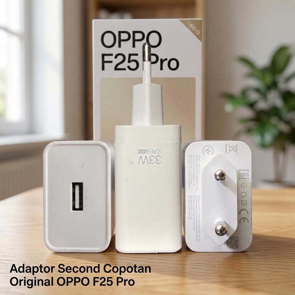 Batok Charger Oppo VCB3HDEH Original Second Bekas SuperVOOC 33W Fast Charging 5V11V 3A Cocok Untuk O