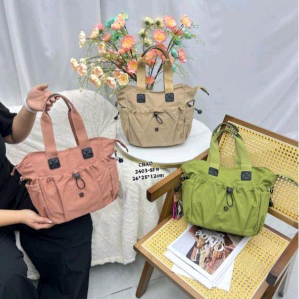 TOTE BAG WANITA IMPORT CHIBAO MODEL TERBARU PARASUT WATERPROOF