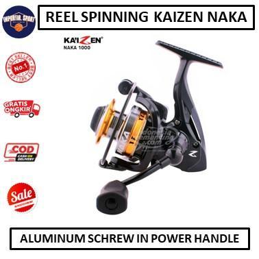 REEL SPINNING KAIZEN NAKA- REEL BERKUALITAS - REEL BAGUS -