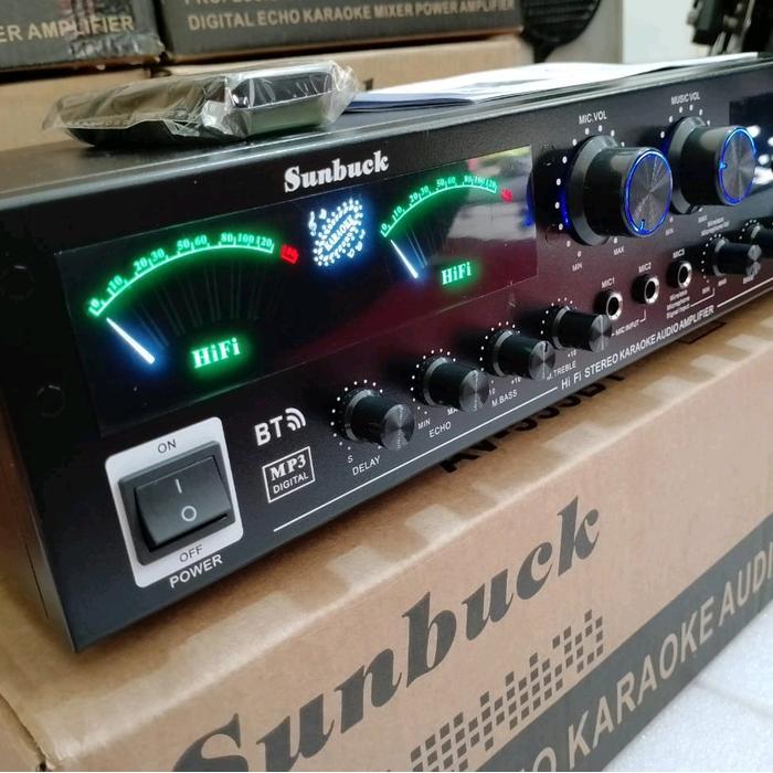 amplifier stereo pmpo 4000wblue